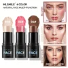 Side-by-side before and after contouring