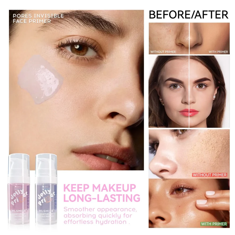 before and after primer use