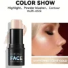 Cream contour stick trio with blush, bronzer, highlighter 1