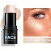 Cream contour stick trio with blush, bronzer, highlighter 2