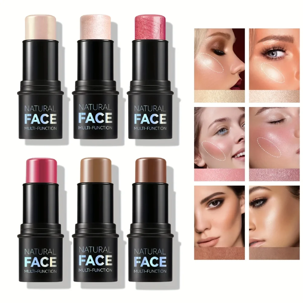 Cream Contour Stickقلم كونتور كريمي 3 في 1 – تحديد وإضاءة وخدود