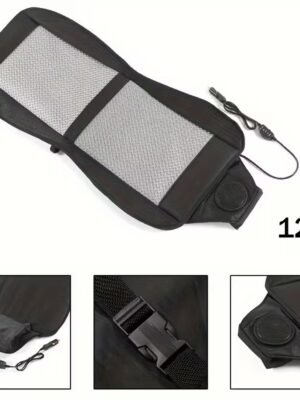 وسادة تبريد للسيارة بجهد 12 فولت و8 مراوح – للصيف