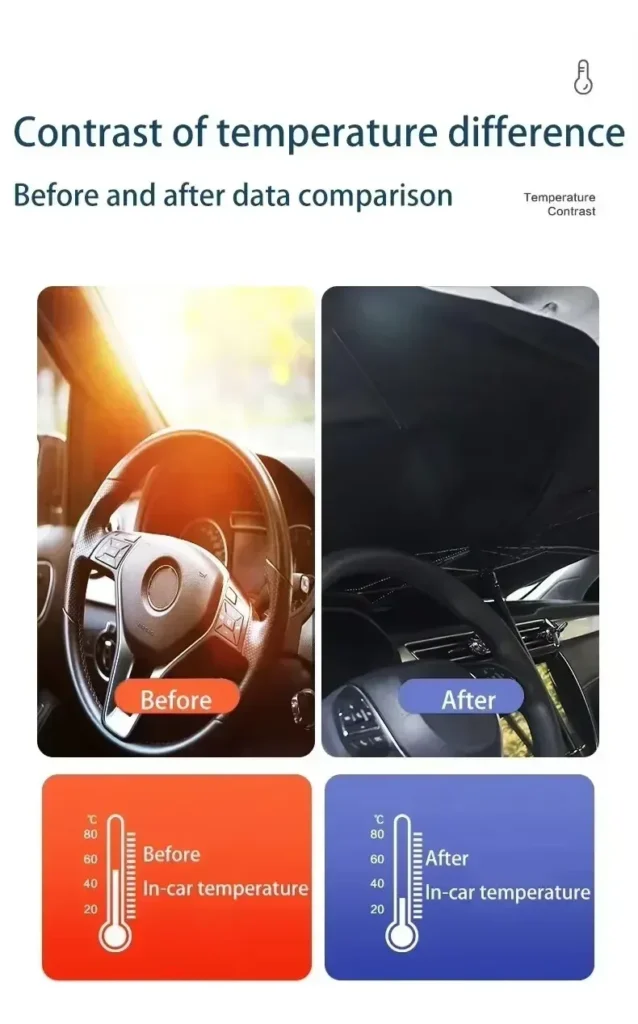 مظلة سيارة مقاومة للحرارة