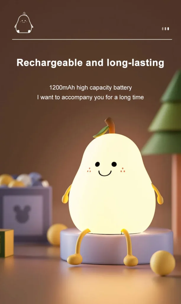 مصباح كمثرى USB قابل للشحن