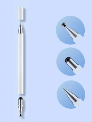قلم ستايلس 3 في 1 للأجهزة اللوحية والهواتف الذكية