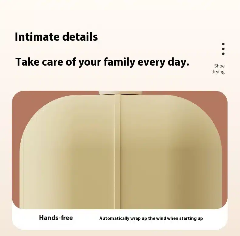 مجفف كهربائي صغير مثالي للعائلات والمسافرين