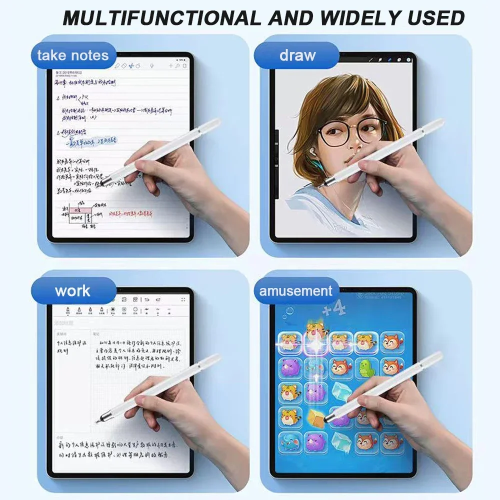 طالب يستخدم القلم للدراسة والرسم