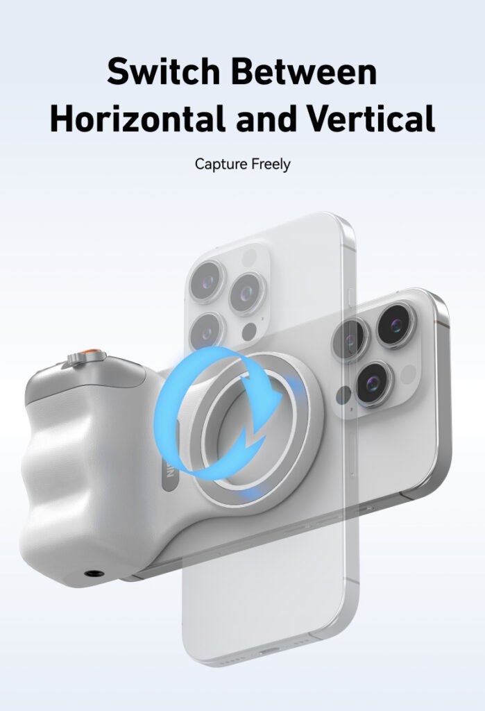 حامل الهاتف المغناطيسي مثالي للتصوير أثناء الحركة