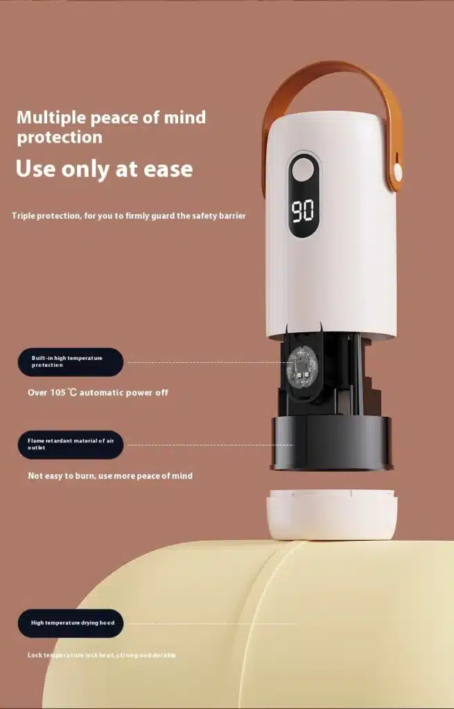 مجفف ملابس صغير بتصميم مميز وسهل الاستخدام