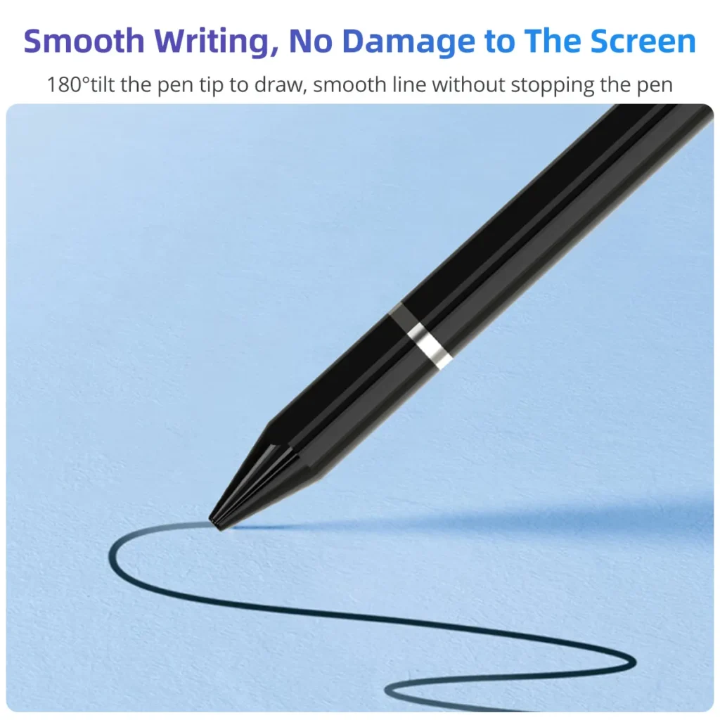 قلم ستايلس 3 في 1 اثناء الاستخدام