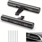 معطر هواء للسيارة 8 قطع مع مشبك تهوية وأعواد عطرية