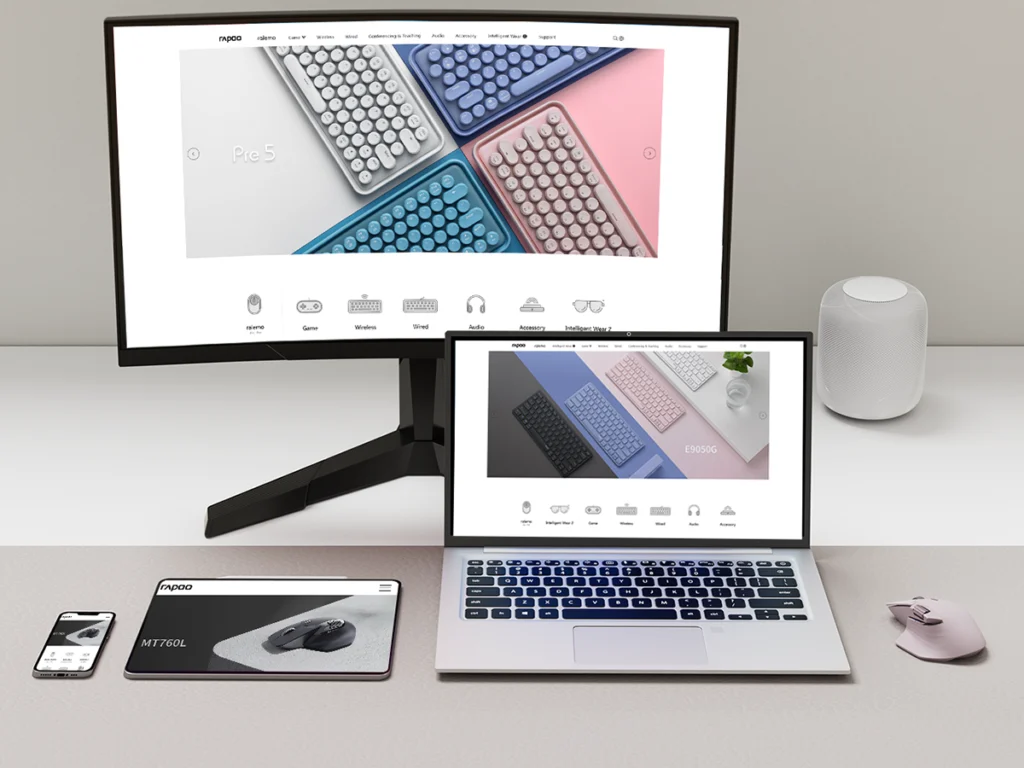 ماوس خفيف الوزن متعدد الأوضاع