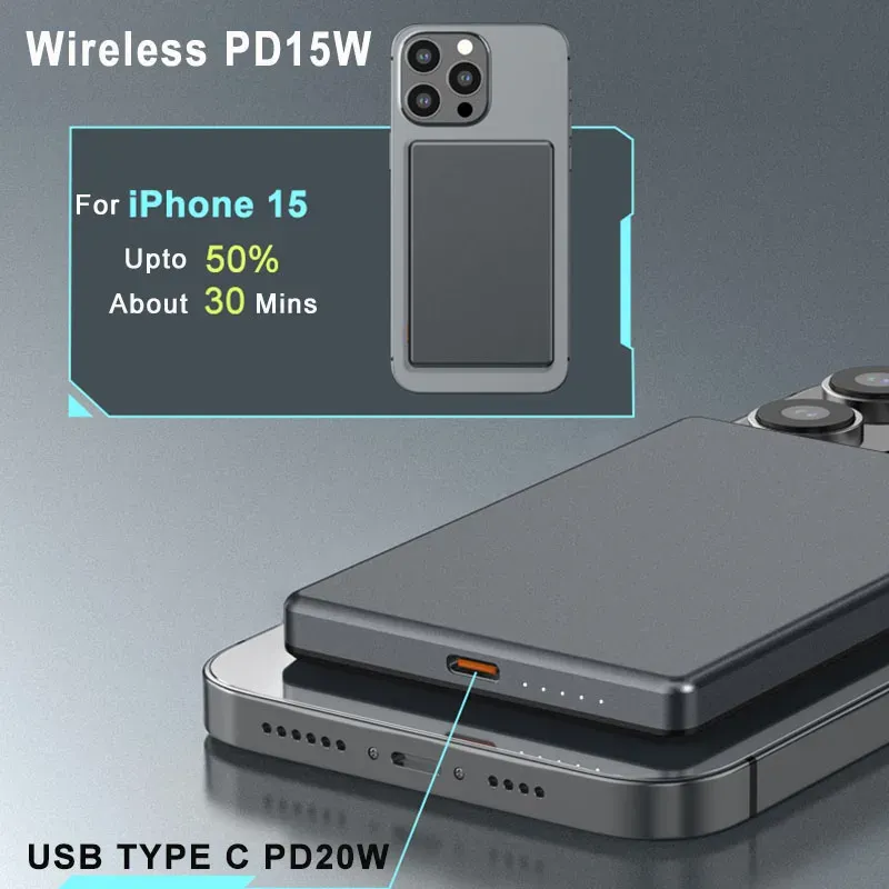 شاحن متنقل iPhone 15 Pro Max