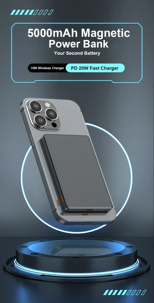 باور بانك ماج سيف 10000mAh شحن سريع