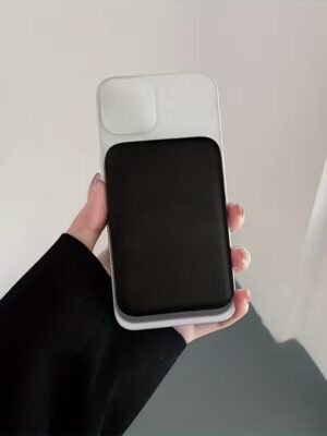 باور بانك مغناطيسي فائق النحافة 10000 mAh شحن سريع لاسلكي PD 20W (بنك طاقة)