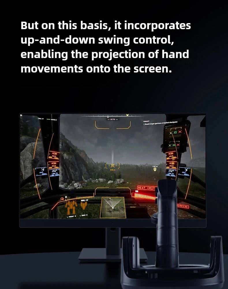 ماوس جيم بتصميم مسدس متوافق مع PC