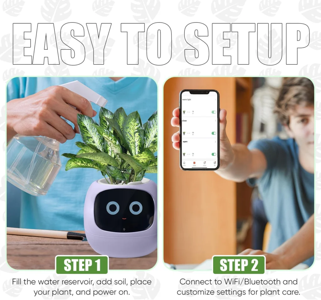 وعاء ذكي يعمل بالذكاء الاصطناعي في ديكور حديث